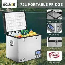 Kolner 75L Portable Fridge Chest Freezer -Barbeques shop 5 2za3Avxj1U2sldSs8naP2Pg