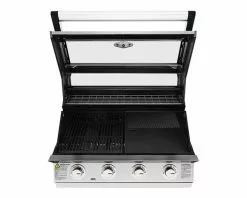 BeefEater 1600 Series 4 Burner Stainless Steel Build In BBQ -Barbeques shop BBG1640SA 04