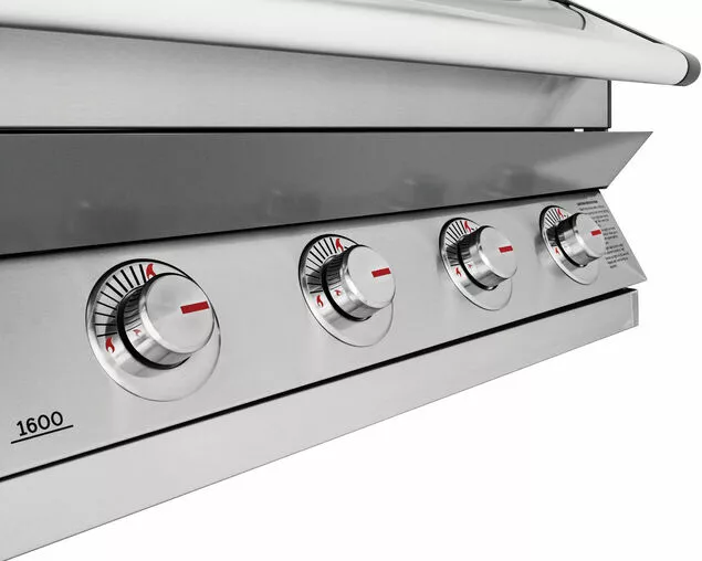 BeefEater 1600 Series 5 Burner Stainless Steel Build In BBQ 6 BeefEater 1600 Series 5 Burner Stainless Steel Build In BBQ - Image 6