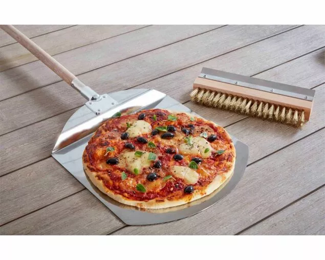 Pro Grill Pizza Spatula & Brush Set 2 Pro Grill Pizza Spatula & Brush Set - Image 2