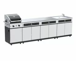 Beefmaster Classic 2 Burner BBQ Kitchen On Deluxe Cart