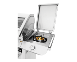 BeefEater 7000 Premium 4 Burner Flame Failure BBQ On Side Burner Cart -Barbeques shop BMF7645SA 12