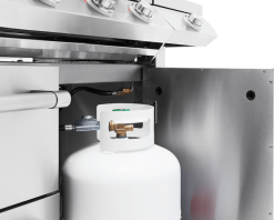 BeefEater 7000 Premium 5 Burner Flame Failure BBQ On Side Burner Cart -Barbeques shop BMF7655SA 10