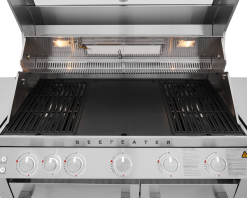 BeefEater 7000 Premium 5 Burner Flame Failure BBQ On Side Burner Cart -Barbeques shop BMF7655SA 12