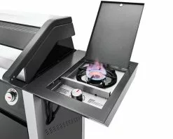 BeefEater 1600 Series - 4 Burner Stainless Steel BBQ With Side Burner (Dark) -Barbeques shop BMG1641DA 07