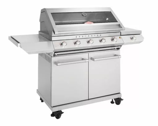 BeefEater 7000 Classic 4 Burner BBQ On Side Burner Cart 5 BeefEater 7000 Classic 4 Burner BBQ On Side Burner Cart -Barbeques shop BMG7652SA 01