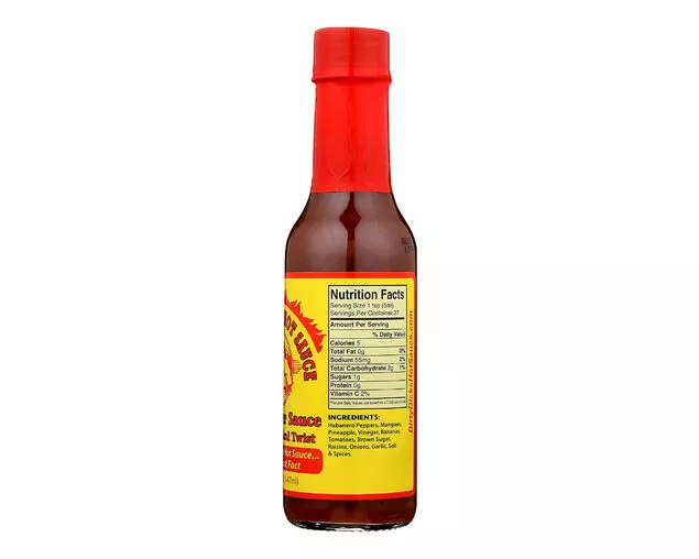 DD's Hot Pepper Sauce With A Tropical Twist 147g 2 DD's Hot Pepper Sauce With A Tropical Twist 147g - Image 2