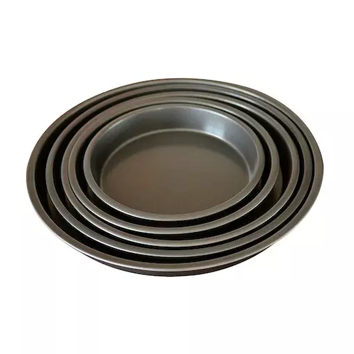 SOGA 6X 8-inch Round Black Steel Non-stick Pizza Tray Oven Baking Plate Pan 12 SOGA 6X 8-inch Round Black Steel Non-stick Pizza Tray Oven Baking Plate Pan - Image 12