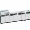 Beefmaster Deluxe 4 Burner BBQ Kitchen On Deluxe Cart
