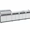 Beefmaster Deluxe 6 Burner BBQ Kitchen On Deluxe Cart