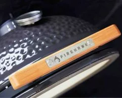 Firehawk Kamado Ceramic Charcoal Grill BBQ 40cm (16") - Grey -Barbeques shop FHAWKKAM16G 04