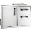 Fire Magic Grills Access Door With Double Drawer
