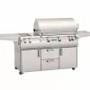 Fire Magic Grills Echelon E790s Free Standing 3 Burner BBQ (H Shaped Burners) With Digital Thermometer And Double Side Burner