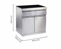 Ziegler And Brown Ziegler & Brown Grand Turbo Bench Module With Gold Fleck Granite Top -Barbeques shop GTBENCHM 03