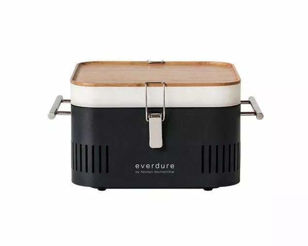 Everdure By Heston Blumenthal CUBE Charcoal Portable Barbeque 1 Everdure By Heston Blumenthal CUBE Charcoal Portable Barbeque