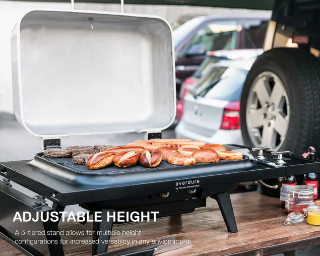 Everdure By Heston Blumenthal FORCE 2 Burner BBQ With Stand 8 Everdure By Heston Blumenthal FORCE 2 Burner BBQ With Stand - Image 8