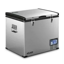 Kolner 95L Stainless Steel Portable Fridge Chest Freezer