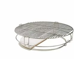 Kamado Joe Kamado Big Joe One Half Moon SS Cooking Grate -Barbeques shop KJOEGRHBIG 03