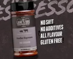 Lane's BBQ Lanes BBQ - Ancho Espresso Rub -Barbeques shop LNARANESPRE 04