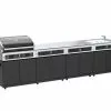 Beefmaster Premium 4 Burner BBQ Kitchen On Classic Cart