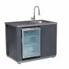 Ziegler And Brown Ziegler & Brown Fridge & Sink Alustone Kitchen Island Module