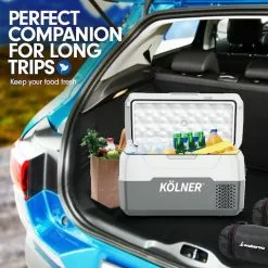Kolner 20L Portable Fridge Cooler Freezer Camping Refrigerator Grey 25 Kolner 20L Portable Fridge Cooler Freezer Camping Refrigerator Grey -Barbeques shop WMZ8h1lRKO08q86u1canWBNxg