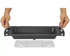 Ziegler And Brown Ziegler & Brown Cast Iron Baking Dish For Triple Grill