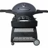 Ziggy By Ziegler And Brown Ziggy Classic Triple Grill LPG BBQ On Cart (Gunmetal Grey)