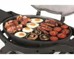 Ziggy By Ziegler And Brown Ziggy Classic Triple Grill LPG BBQ On Cart (Gunmetal Grey) -Barbeques shop ZG3GCPLUS 06