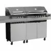 Ziegler And Brown Ziegler & Brown Turbo Elite 8 Burner On Side Burner Cart