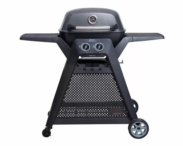 Ziggy By Ziegler And Brown Ziggy Elite Twin Grill LPG BBQ On Cart 1 Ziggy By Ziegler And Brown Ziggy Elite Twin Grill LPG BBQ On Cart