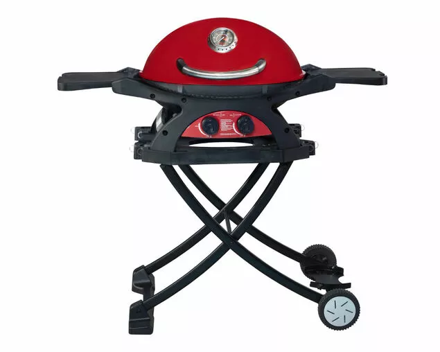 Ziggy By Ziegler And Brown Ziggy Classic Twin Grill LPG BBQ On Folding Cart 1 Ziggy By Ziegler And Brown Ziggy Classic Twin Grill LPG BBQ On Folding Cart