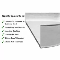 SOGA Dual Burners Cooktop Stove 21L Stainless Steel Stockpot 30cm And 30cm Induction Fry Pan -Barbeques shop s6b 5TIMbYIXxgb9lHwjKiGwE