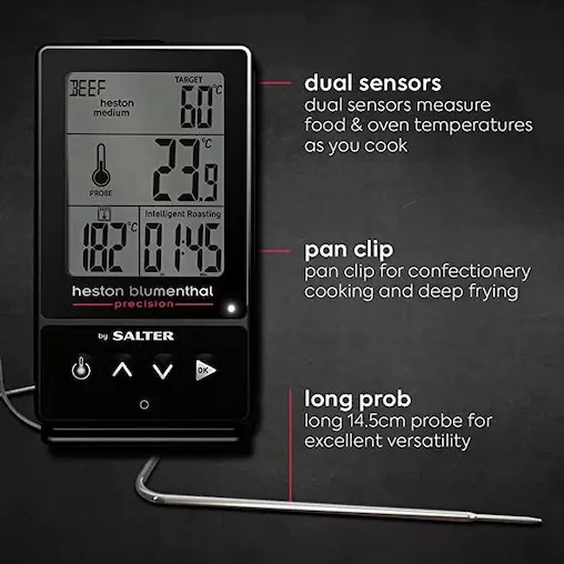 Salter Heston Blumenthal 5-in-1 Digital Thermometer 5 Salter Heston Blumenthal 5-in-1 Digital Thermometer - Image 5